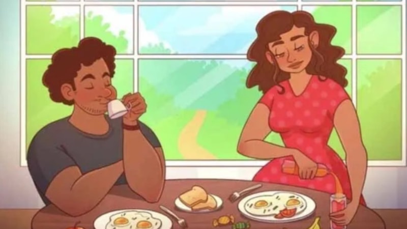 Görseldeki mantık hatalarını 12 saniyede bulanlar süper zeka sayılıyor!