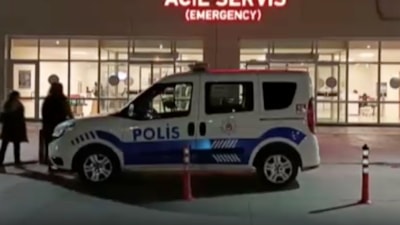 Burdur'da eski eşinin yanında gördüğü erkeğin burnunu ısırdı