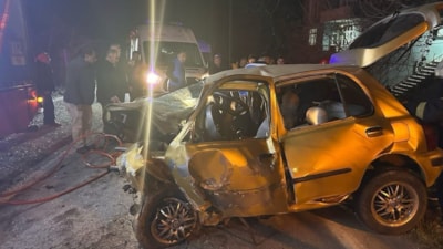 Ordu'da otomobiller kafa kafaya çarpıştı: 1 ölü