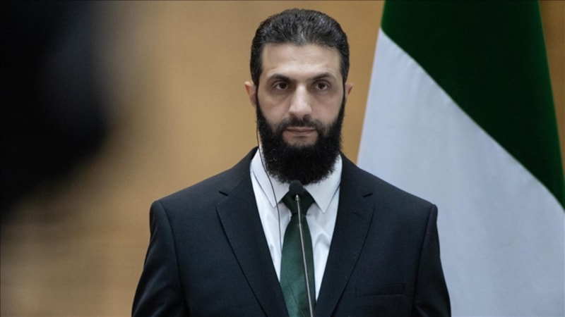 Ahmed Şara, Anayasa Beyannamesi taslağı imzası sonrası konuştu