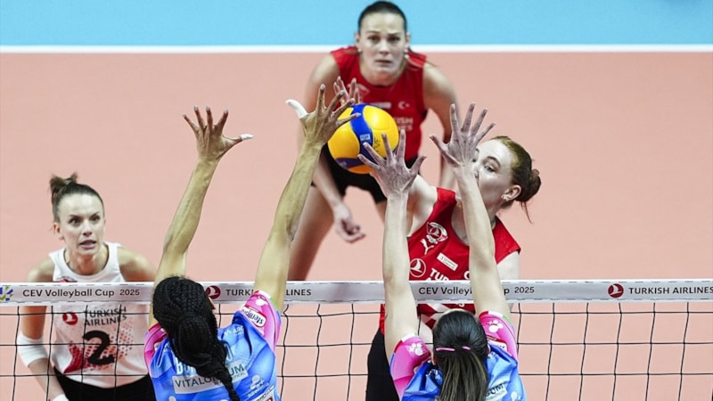 Igor Gorgonzola'ya yenilen Türk Hava Yolları, CEV Kupası'na veda etti