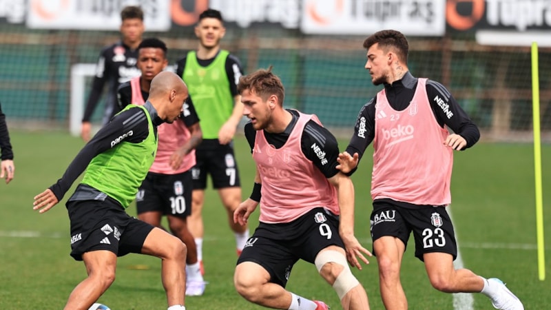 Beşiktaş'ta Konyaspor maçının hazırlıkları devam etti