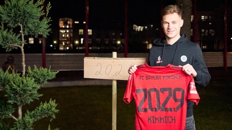 Bayern Münih, Joshua Kimmich'in sözleşmesini uzattı