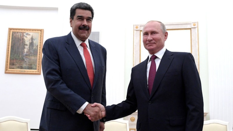 Venezuela Devlet Başkanı Maduro, Rusya lideri Putin ile görüştü
