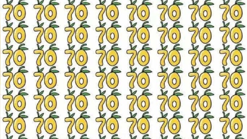 Bu Bulmaca Gözlerinizi Test Ediyor! 7 Saniyede 78’i Bulun