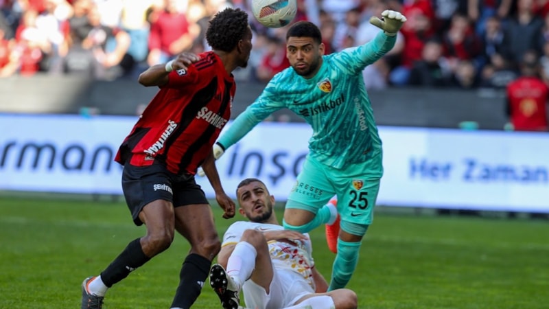 Gaziantep FK, Kayserispor'u tek golle geçti