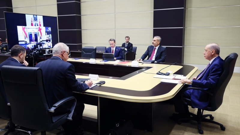 Cumhurbaşkanı Erdoğan, Çevrimiçi Liderler Toplantısı'na katıldı