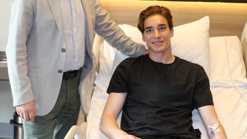 Trabzonsporlu Onuralp Çevikkan ameliyat edildi