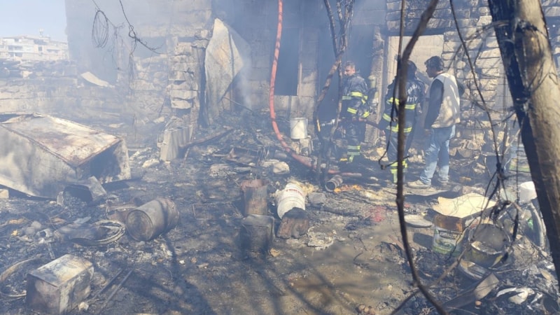 Şanlıurfa'da ev yangınında köpek ve tavuklar yanarak telef oldu