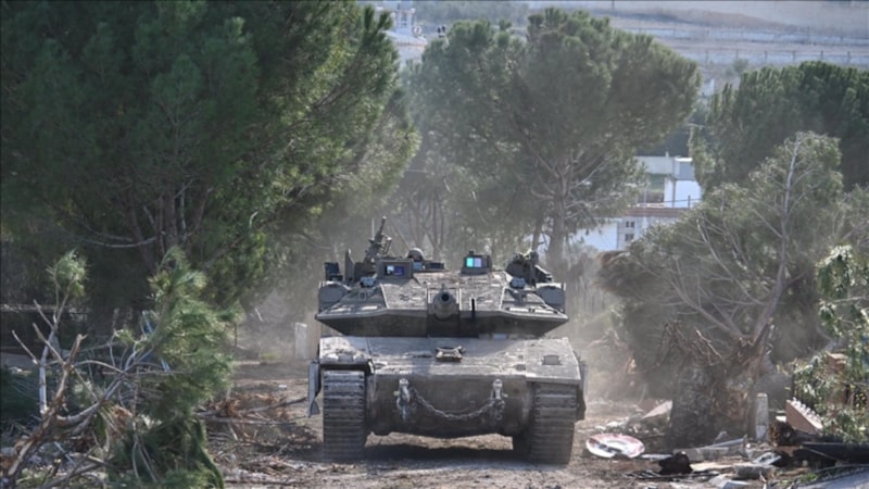 İsrail ordusu, Lübnan'ın güneyindeki Udeyse beldesine girdi