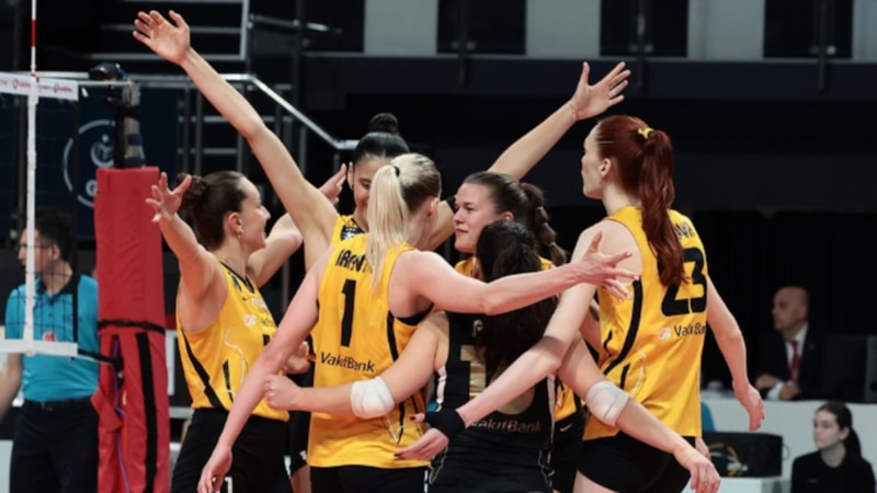 VakıfBank, Beşiktaş'a set vermedi