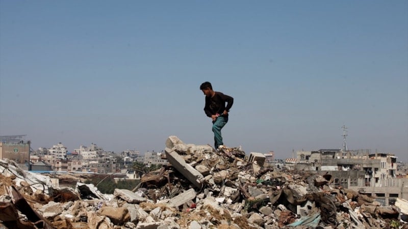 Gazze'deki çöp yığınları hayatı tehdit ediyor