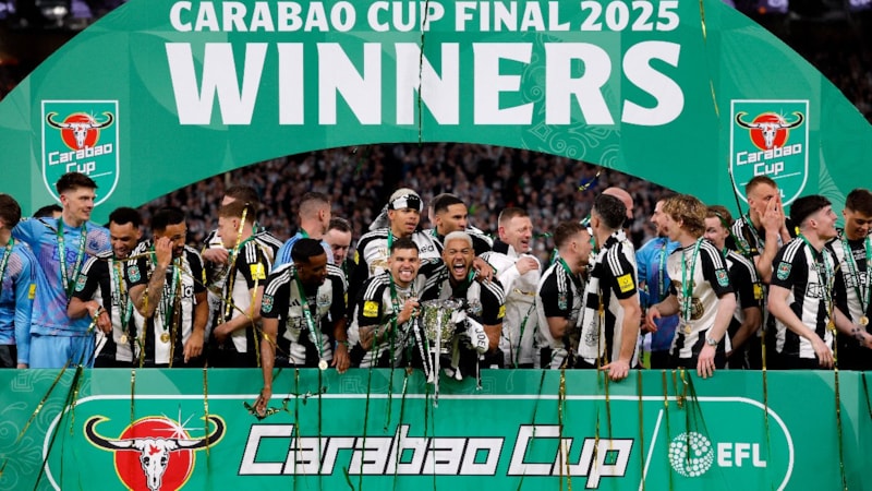 İngiltere Lig Kupası'nı Newcastle United kazandı