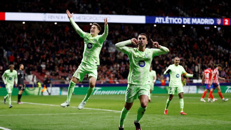Barcelona geriden gelerek Atletico Madrid'i yıktı