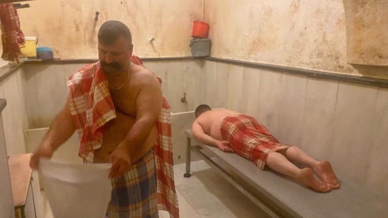 Bolu'da tarihi hamamın emektar tellağı: Gençler bu mesleğe ilgi göstermiyor