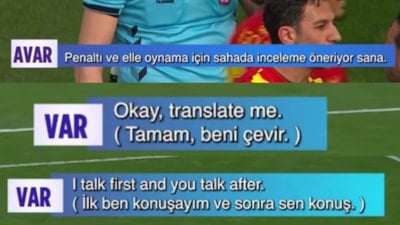 Süper Lig'de 28'nci haftanın VAR kayıtları açıklandı: İngilizce detayı dikkat çekti