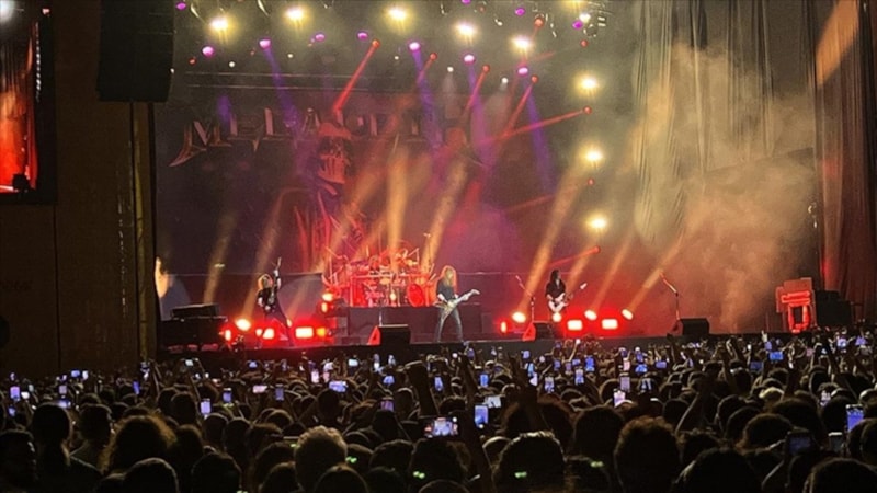 ABD'li metal grubu Megadeth, İstanbul'da konser verecek