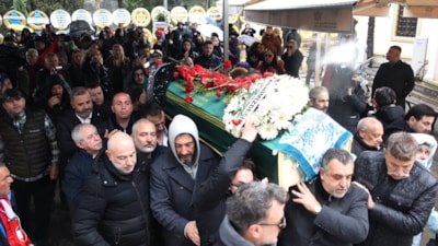 Ünlü oryantal Tanyeli son yolculuğuna uğurlandı