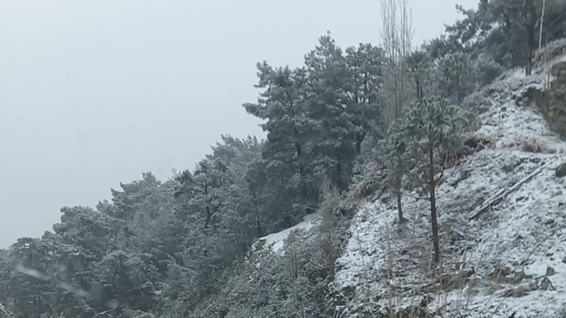 Aydın’da yüksek kesimler beyaza büründü