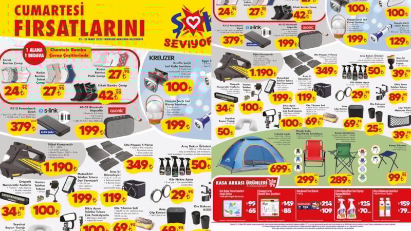 Bedavacılar akın edecek! ŞOK’ta bir alana bir BEDAVA… 22 Mart’ta başlıyor