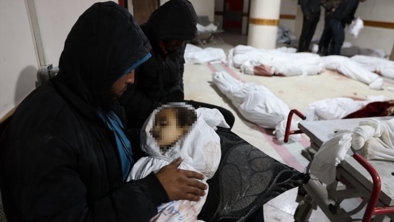 Gazze'de ölü sayısı 3 günde 710'a ulaştı