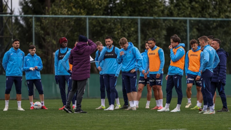 Trabzonspor, Göztepe maçının hazırlıklarına başladı