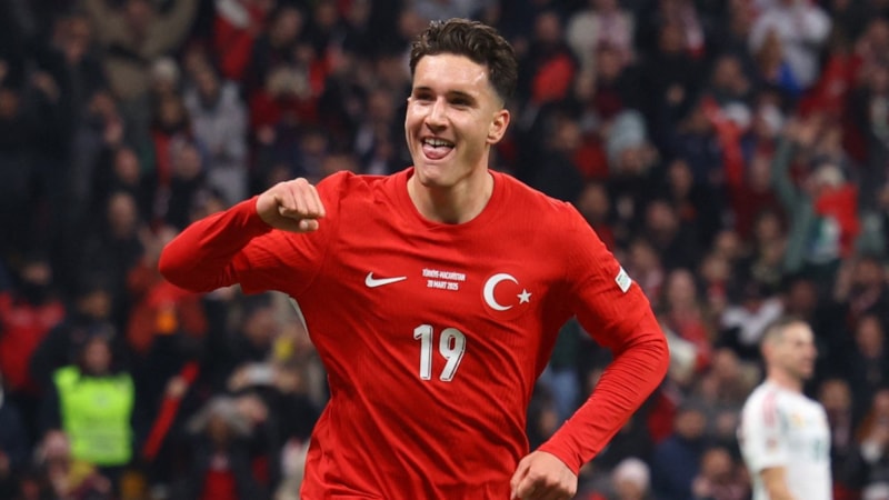 Deniz Gül, ilk kez A Milli Takım formasını giydi