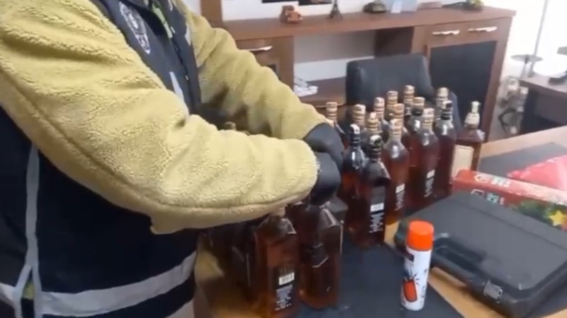 Kayseri'de sahte alkol operasyonu