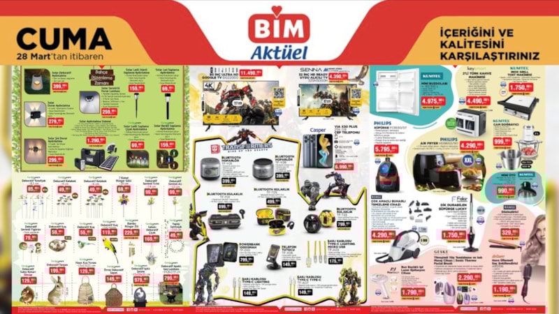 Sulama, budama, ekim… BİM bahçe ürünleri getiriyor; işte 28 Mart Aktüel