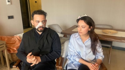 Ankara'da siparişler geciktiği için gitmek isteyen müşteriyi darbettiler