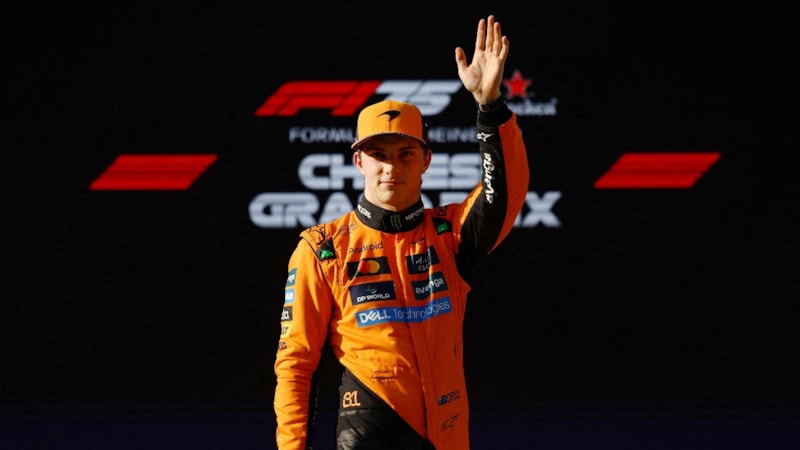 Formula 1 Çin Grand Prix'sinde pole pozisyonu Oscar Piastri'nin!