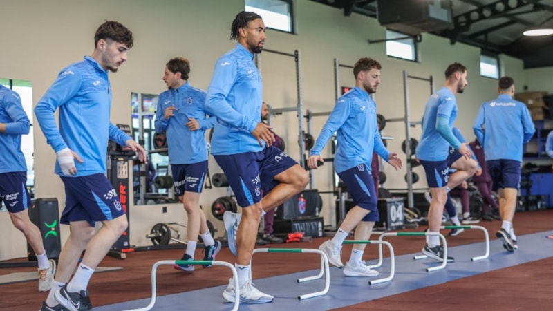Trabzonspor, salonda çalıştı