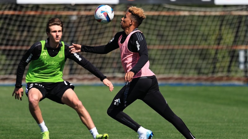 Beşiktaş, Galatasaray maçı hazırlıklarını sürdürdü