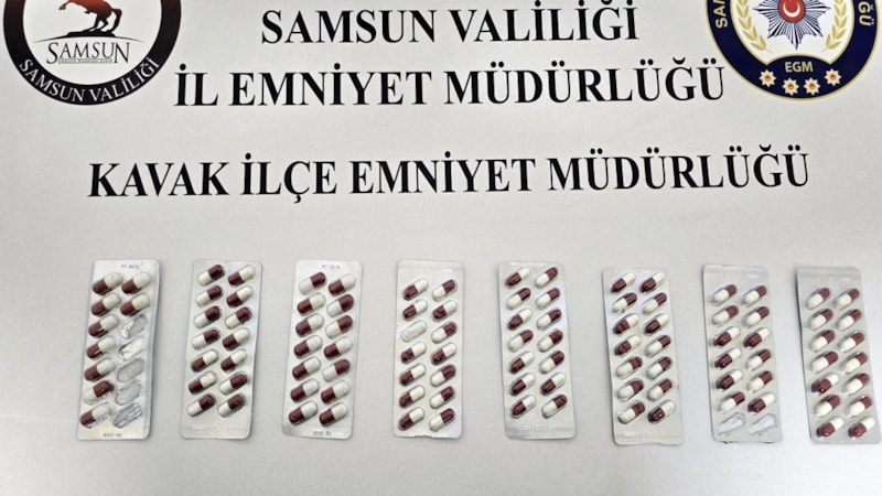 Samsun'da uyuşturucu operasyonu: 3 kişi yakalandı