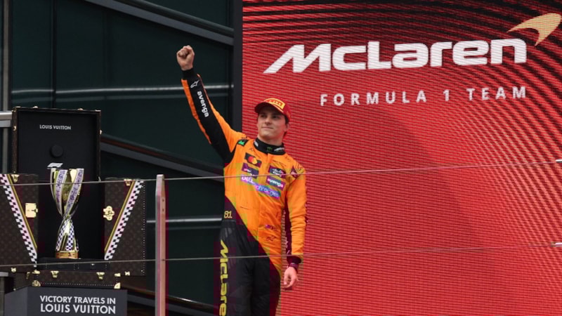 Formula 1 Çin GP’sinde kazanan Oscar Piastri!