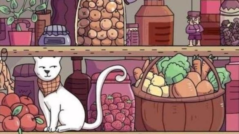 Olağanüstü zeka testi: Gizli çekiç için 5 saniyeniz var...