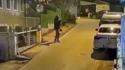 İstanbul'da Irak Konsolosluğu'na silahlı saldırı anı kamerada