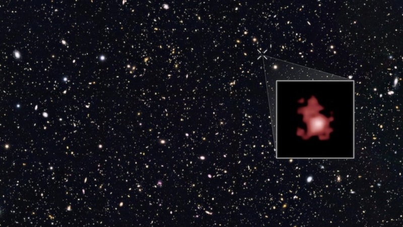 Şimdiye kadar keşfedilen en uzak galakside oksijen tespit edildi