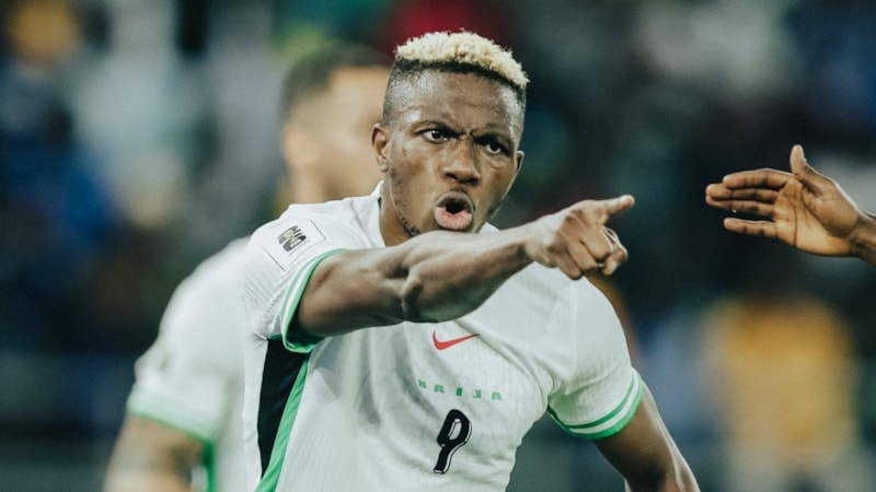 Nijerya ile Zimbabve berabere kaldı! Victor Osimhen yine sahneye çıktı