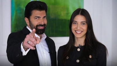 Yasak aşk iddialarıyla gündemdeydi! Mahassine Merabet, Cenk Torun'u paylaştı