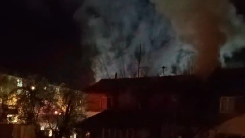 Eskişehir'de iki katlı binada yangın