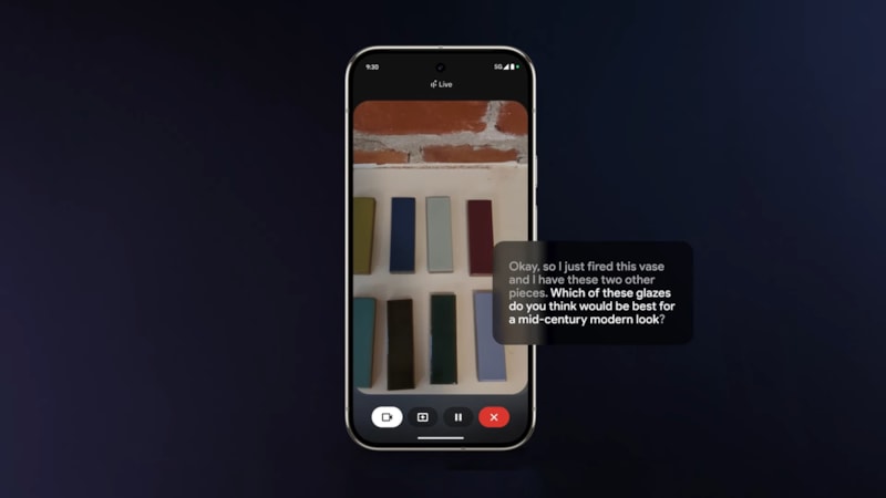 Yeni Gemini güncellemesi yayında: Kameranızı görebiliyor