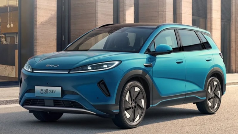BYD'den yeni elektrikli SUV: Sealion 05