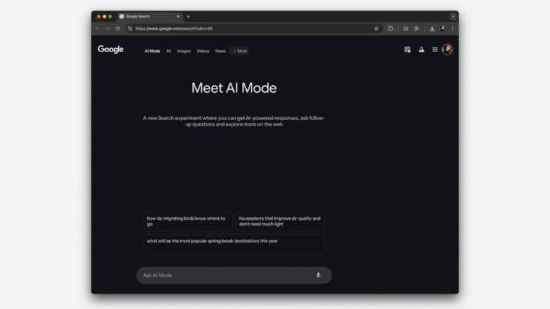 Google Arama'nın yapay zeka modu ücretsiz oluyor