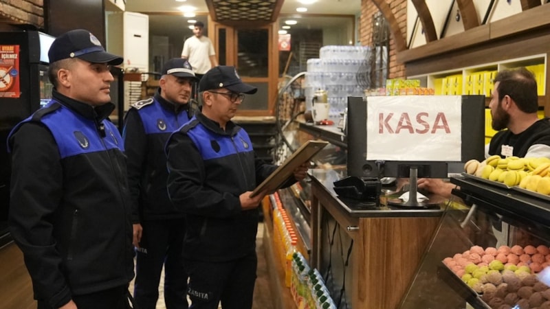 Elazığ'da zabıta ekiplerinden bayram öncesi sıkı denetim