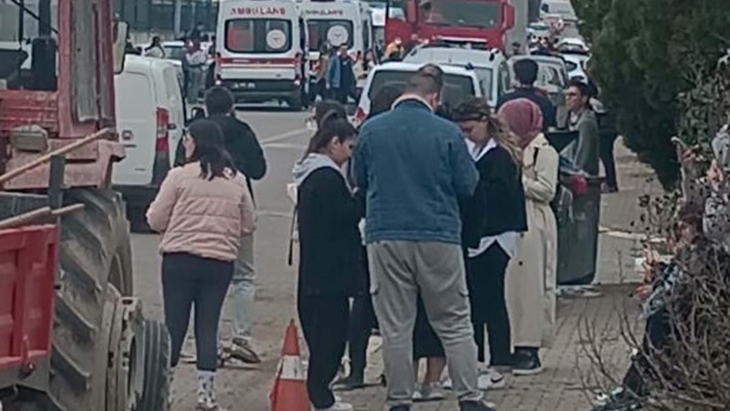 Sızan amonyak gazından etkilenen 10 işçi tedaviye alındı