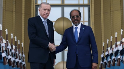Cumhurbaşkanı Erdoğan, Somali Cumhurbaşkanı ile görüştü