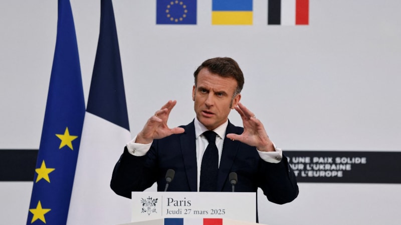 Fransa Cumhurbaşkanı Macron, Türkiye'nin Karadeniz'deki rolüne dikkat çekti