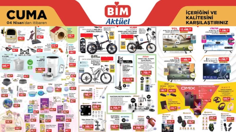 Hem elektrikli, hem katlanabilir, hem uygun… BİM’de bisiklet çılgınlığı başlıyor! İşte fiyatları