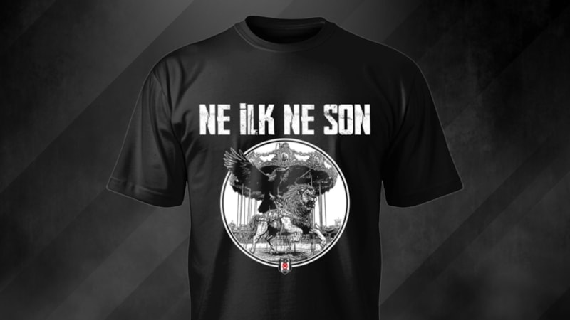 Beşiktaş'tan derbiye özel tişört
